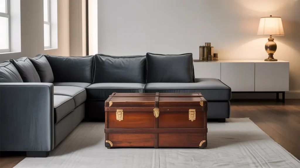 Plants and greenery in a bright corner highlighting stylish living room ideas that bring life into the space.