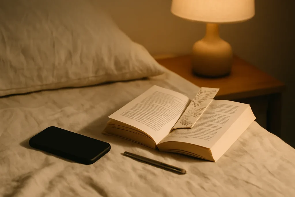 hone set aside for calm reading and mental space.
