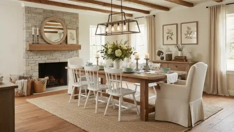 Cozy Farmhouse Dining Room Ideas: Transform Your Space Into a Warm Gathering Place