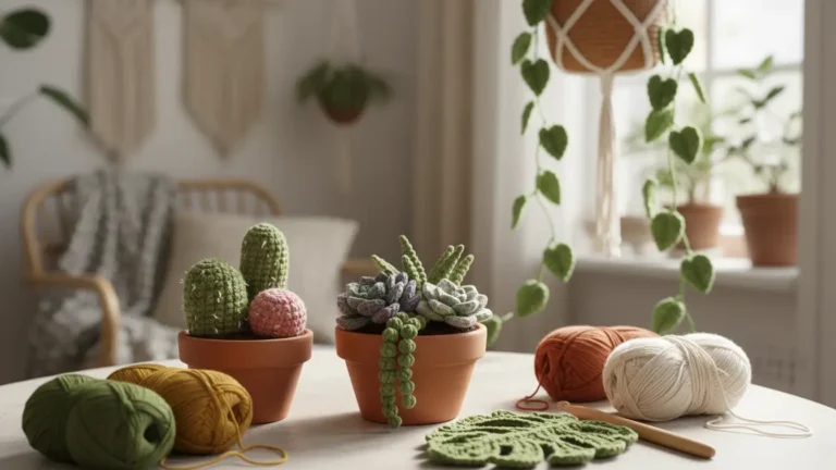 Cute Crochet Plant Ideas: Your Ultimate Guide to Adorable Yarn Greenery