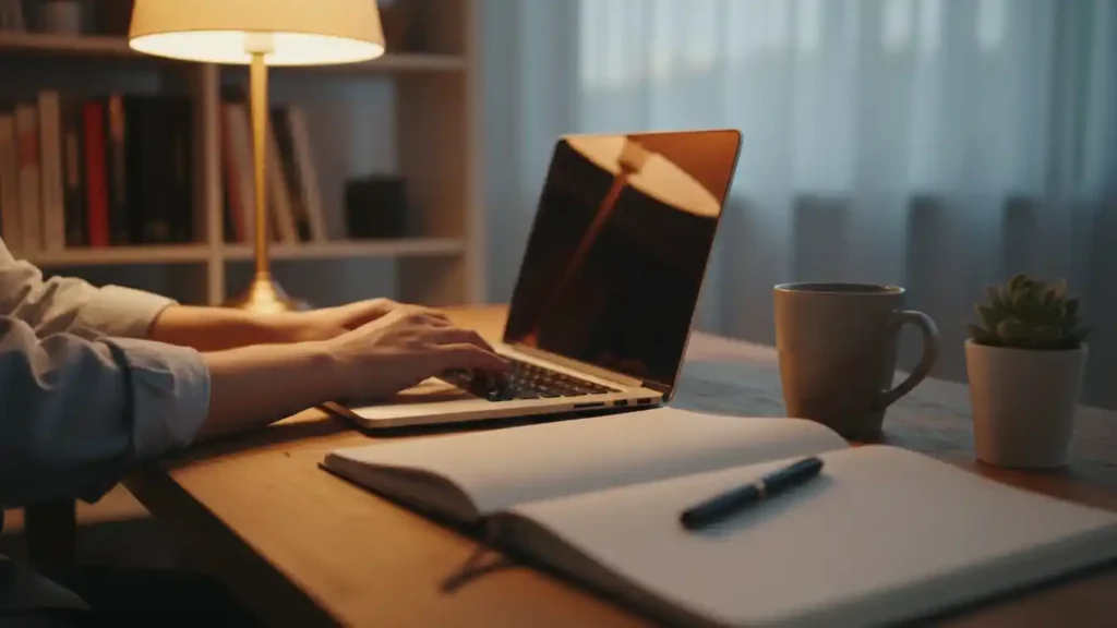 “Writer using online clients as how to make $100 a day with writing”