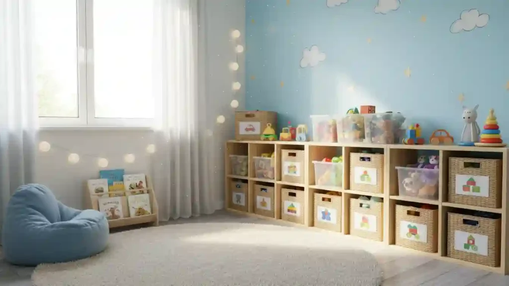 toy rotation system for kids room by Yourself Love Hub