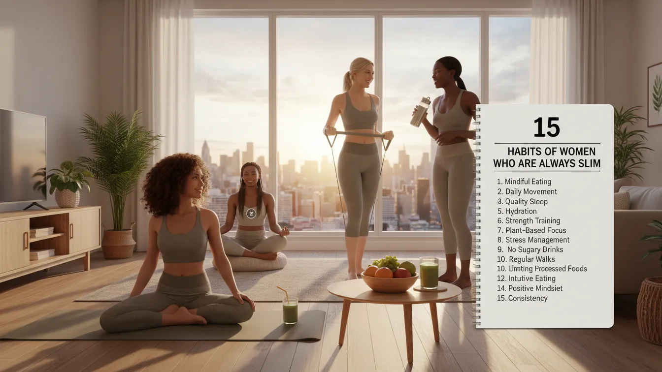 A group of women exercising