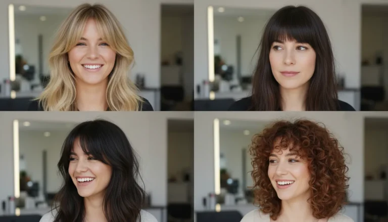 20 Stunning Hairstyles with Bangs That’ll Transform Your Entire Look