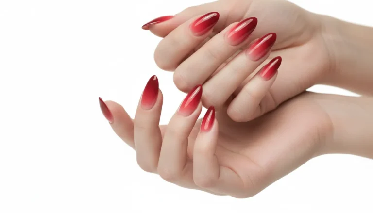 15 Red Ombre Nail Ideas That’ll Make You Obsessed