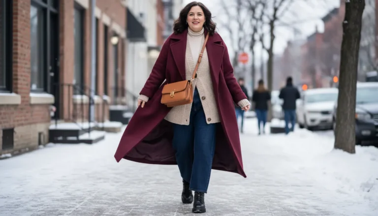 Stylish Plus Size Outfits Winter 2025-2026 Fashion Trends: 28 Must-Try Looks for Cold Days