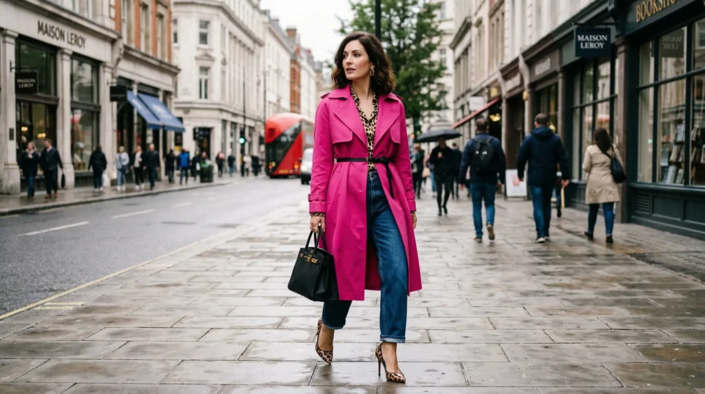 woman in a red coat showing exactly april outfits ideas 2026 spring outfit inspiration