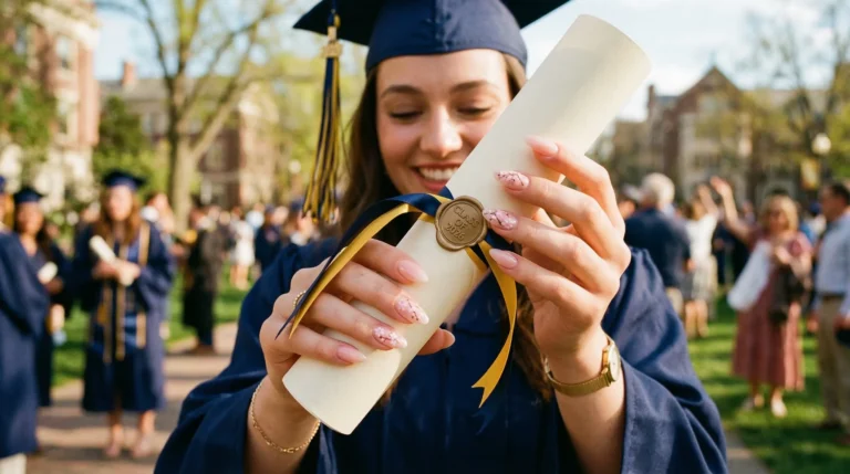 Graduation Nails Ideas 2026: 15 Elegant Designs That Look Perfect in Every Photo