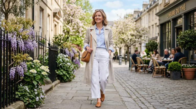 Simple Spring Outfits for Women Over 40 in 2026 – Elegant Style That Feels Fresh