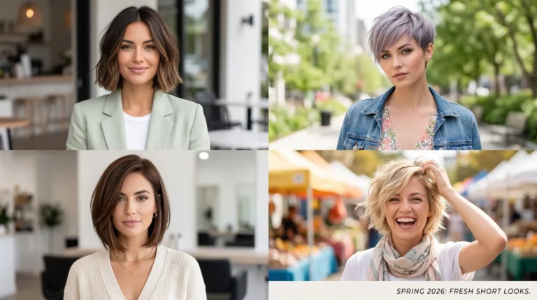 Spring Short Haircuts 2026: Trendy Bob & Pixie Ideas for a Fresh New Look