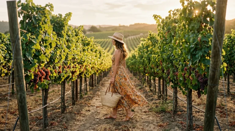Stylish Winery Outfit Spring 2026: 15 Vineyard Looks That Actually Work