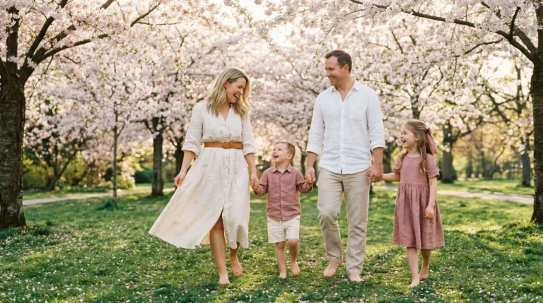 Classy Spring Family Pictures Outfits for 2026: Elegant Style That Feels Natural