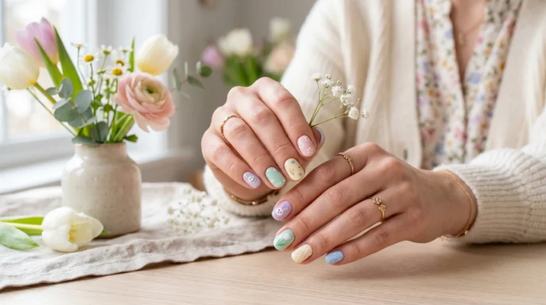 Cute Short Spring Nails 2026 Pastel Manicure Ideas That Feel Fresh and Playful