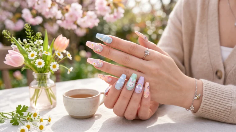 Cute Spring Long Nails for 2026: 18 Fresh Pastel and Floral Designs to Try This Season