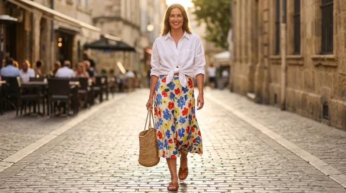 Floral Summer Skirt Outfits 2026 Styling Ideas: 15 Looks You’ll Actually Wear