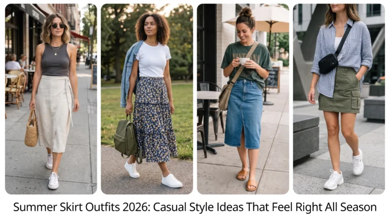 Summer Skirt Outfits 2026 Casual Style Ideas That Feel Right All Season