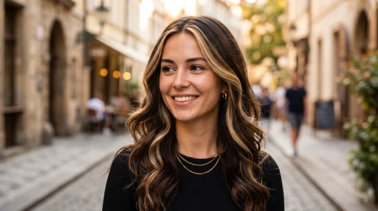 12 Pretty Money Piece Highlights for Brunettes Worth Saving