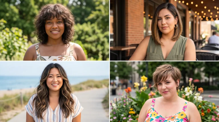 Slimming Summer Haircuts for Plus Size Women 2026: Face-Framing Trends That Actually Work