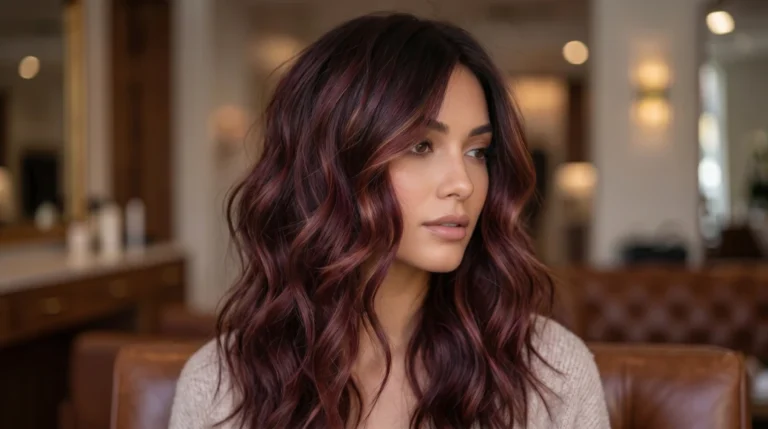 Dimensional Cherry Mocha Hair Color: 26 Ways to Wear Warmth Without Going Flat