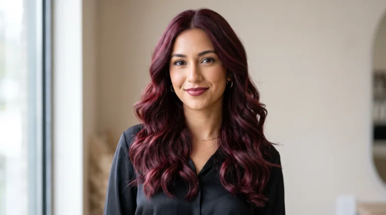 Plum to Wine: Finding Your Perfect Burgundy Hair Shade
