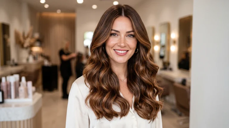 Chestnut Brown Hair Color Rich Balayage Ideas for a Glossy, Dimensional Look