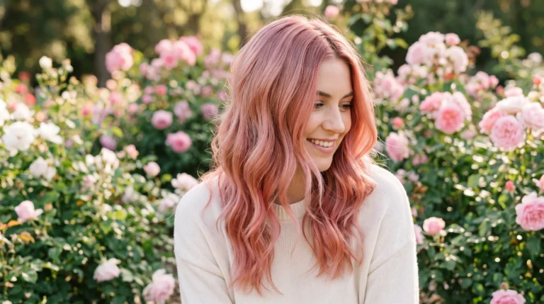 15 Rose Inspired Colors That Will Make You Fall in Love With Pink Hair All Over Again