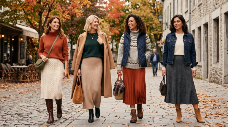 Knit Skirt Outfits Fall 2026: 21 Cozy Looks Worth Copying This Season