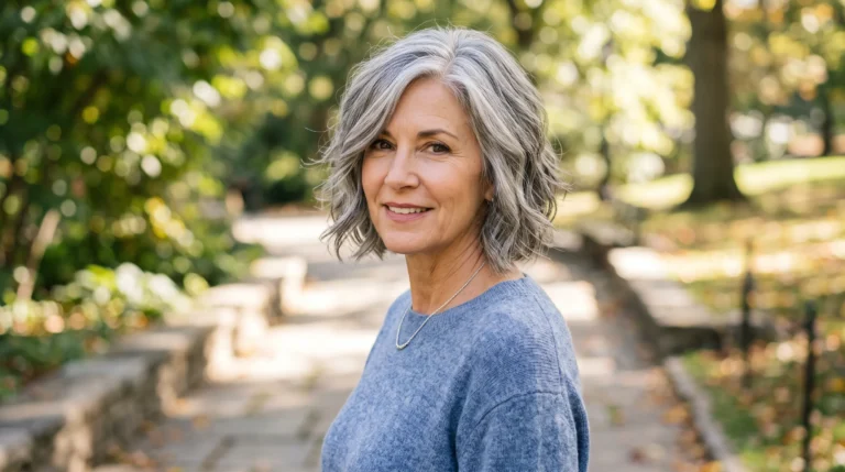 Low Maintenance Gray Haircuts & Flattering Hairstyles for Women