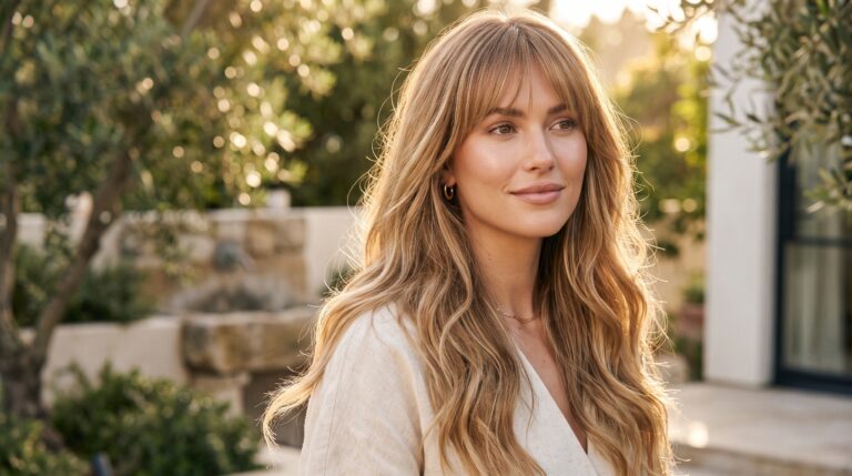 10 Dreamy Birkin Bangs With Sunlit Layers to Try This Season