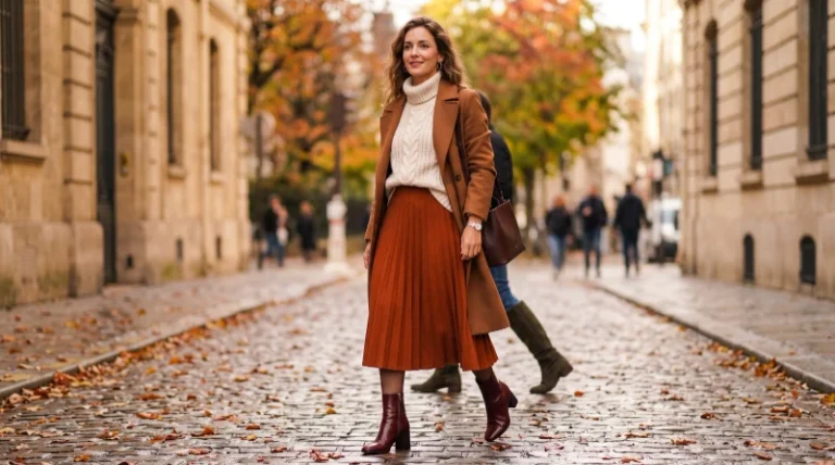 Midi Skirt Fall Outfit 2026 Boot Ideas: 20 Ways to Style the Season’s Favorite Pairing